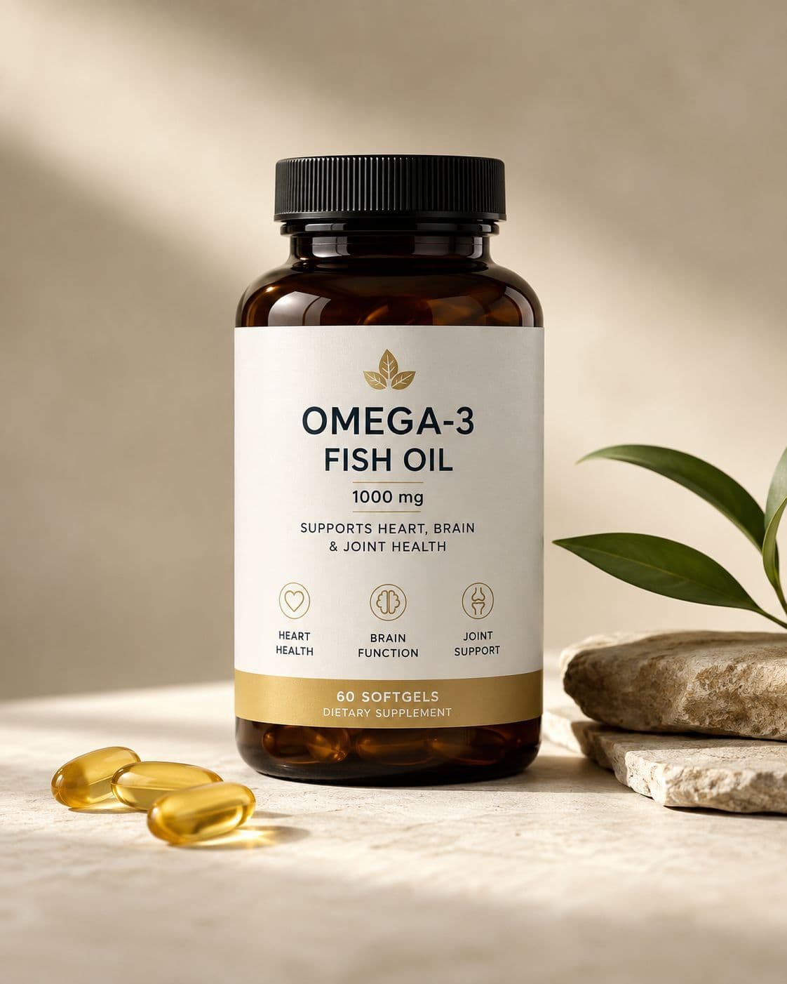 Omega-3 Fish Oil Softgels